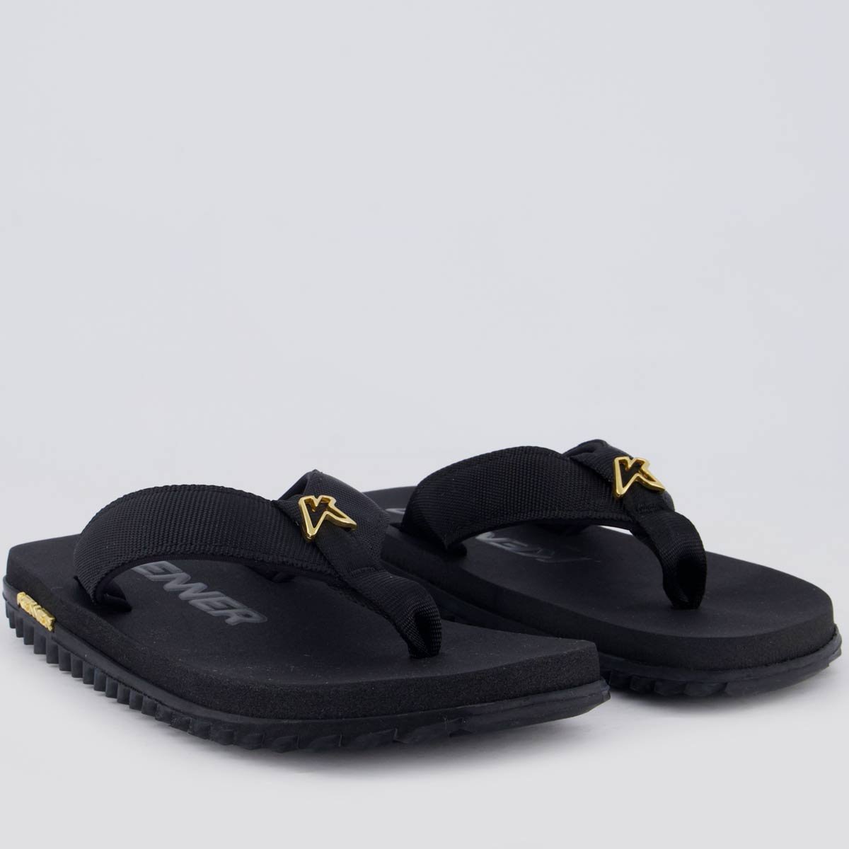 Chinelo Kenner Kivah Juvenil Preto Preto 3