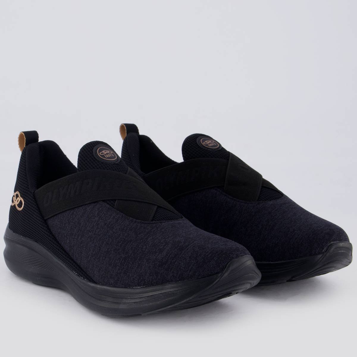 Tênis Olympikus Easy 3 Feminino Preto Preto 2