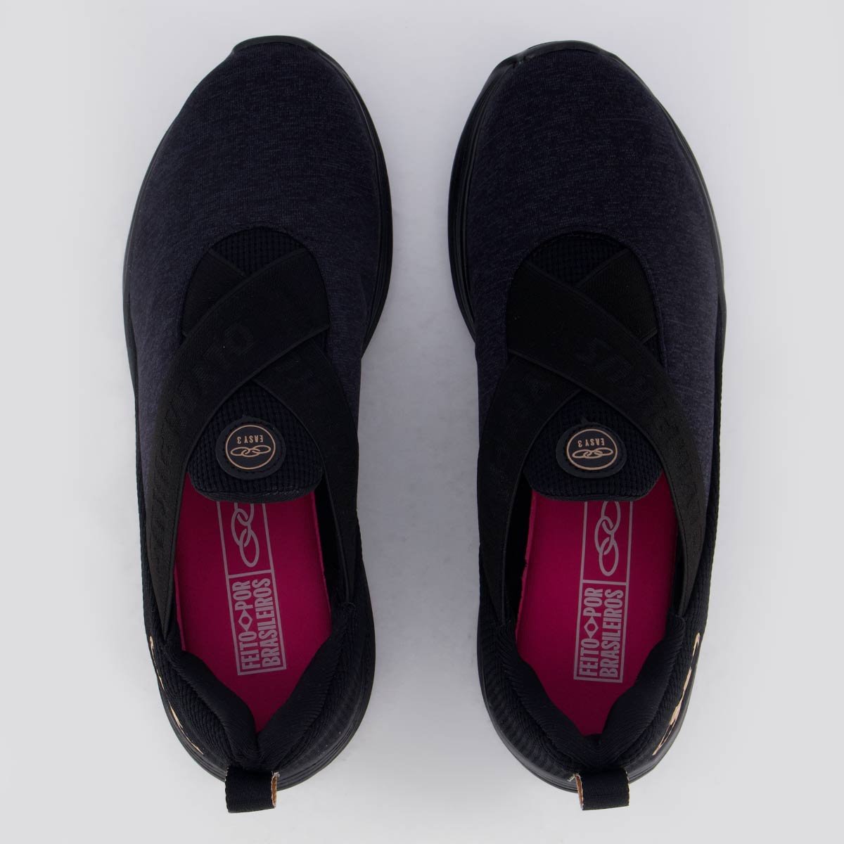 Tênis Olympikus Easy 3 Feminino Preto Preto 4