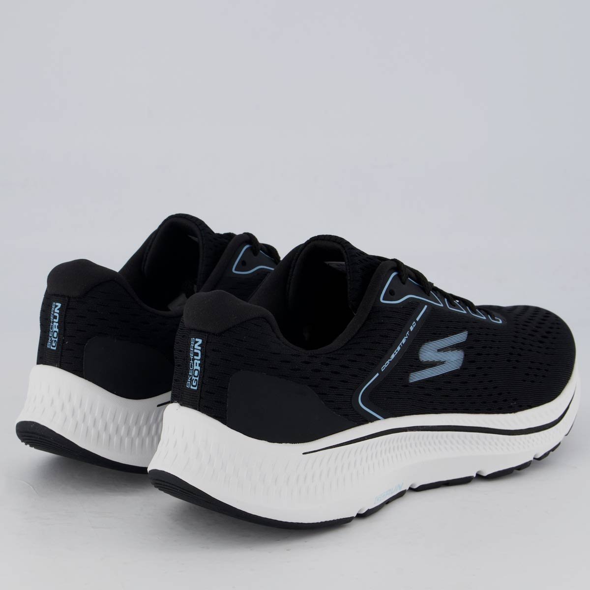 Tênis Skechers Go Run Consistent 2.0 Feminino Preto Preto 3