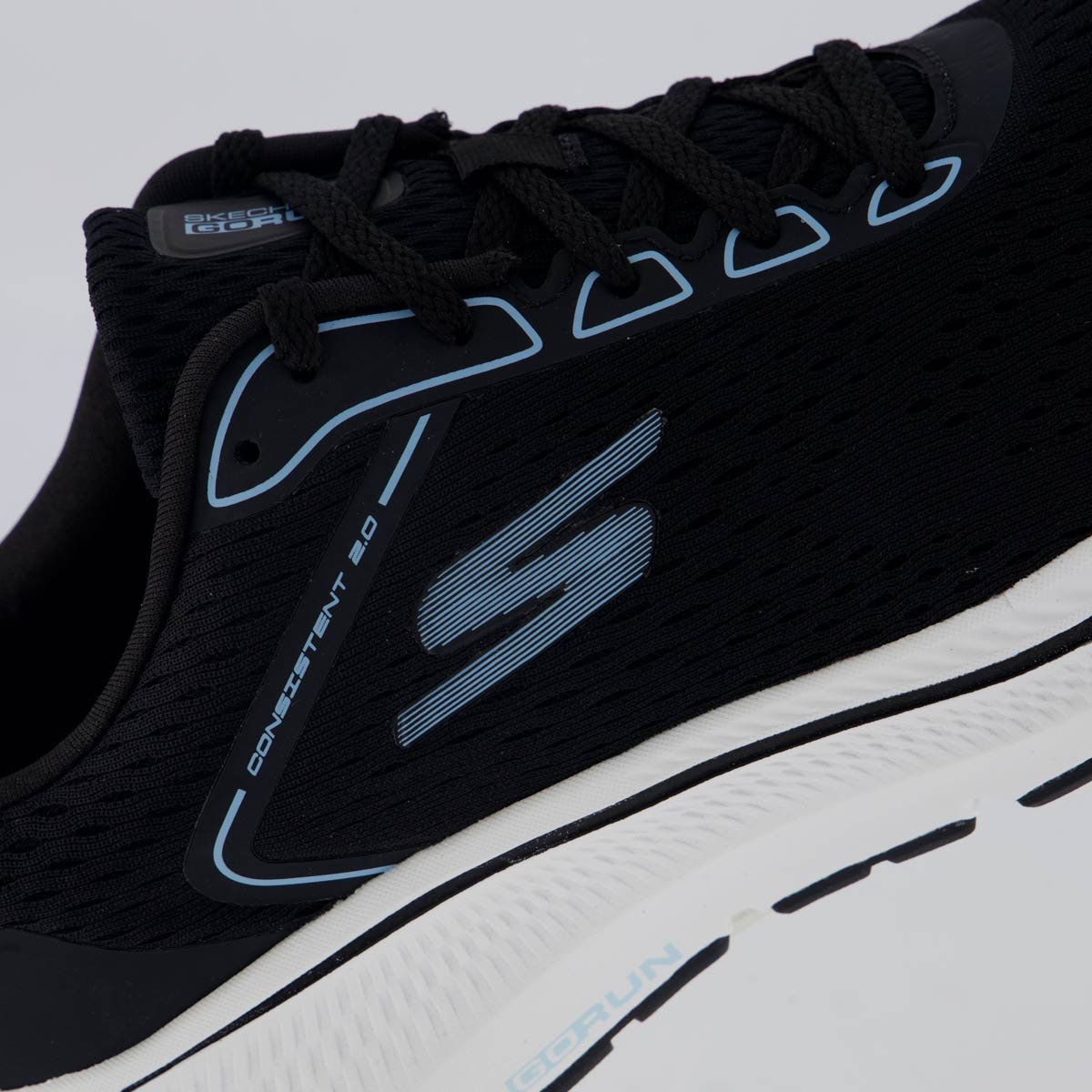 Tênis Skechers Go Run Consistent 2.0 Feminino Preto Preto 7