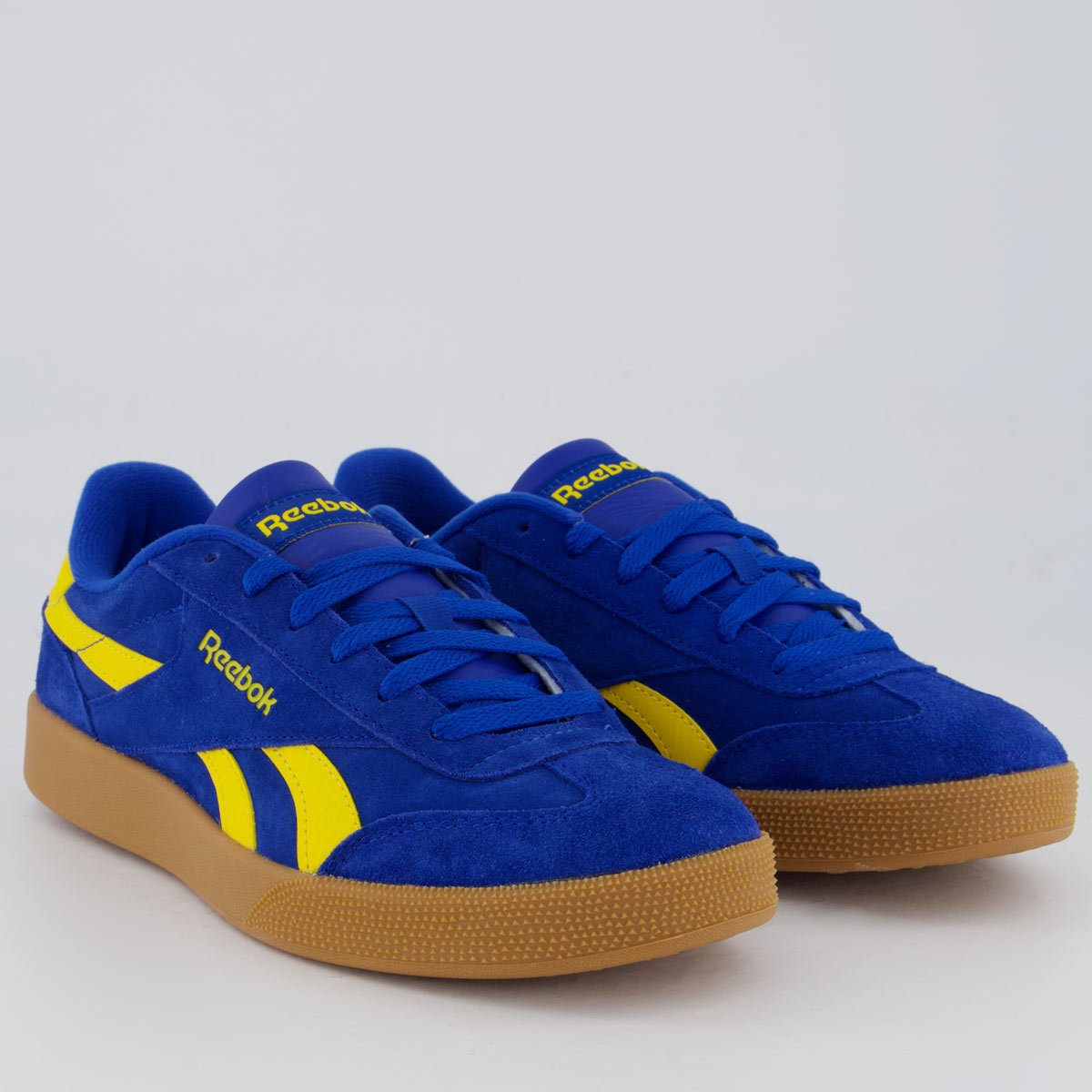 Tênis Reebok Smash Edge Azul e Amarelo Azul/Amarelo 2