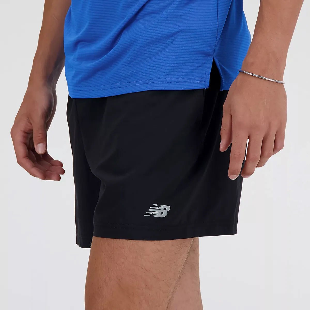 Bermuda New Balance Sport Essentials 5 Preta Preto 2