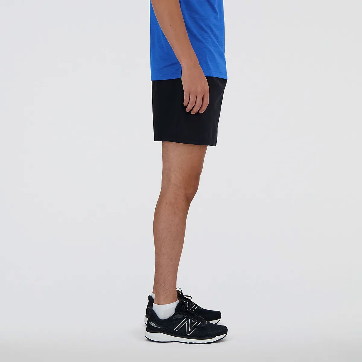 Bermuda New Balance Sport Essentials 5 Preta Preto 3