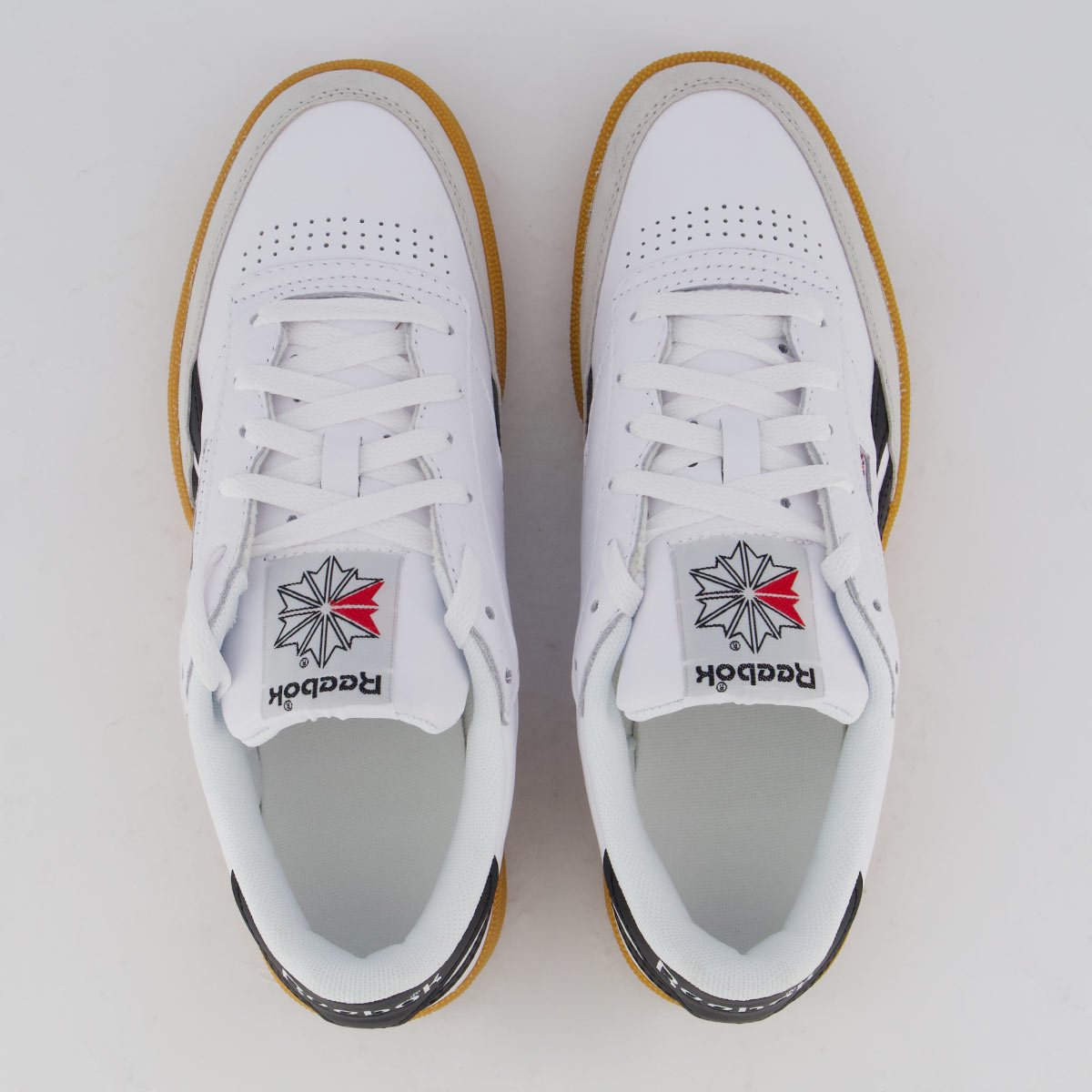 Tênis Reebok Club C Revenge Branco e Preto Branco 4
