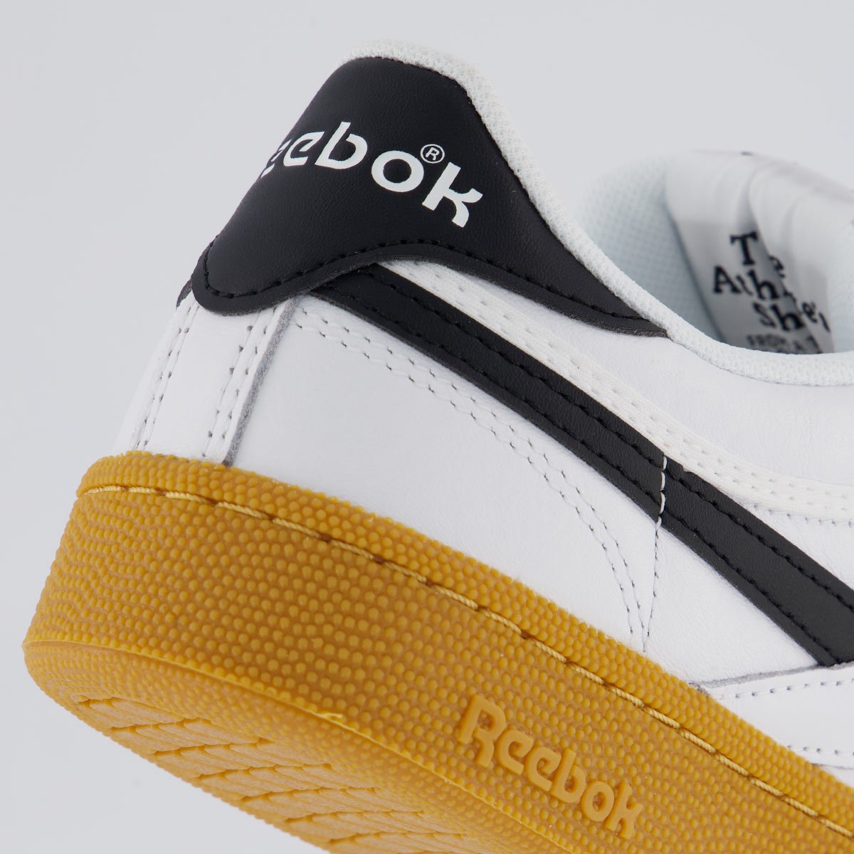 Tênis Reebok Club C Revenge Branco e Preto Branco 6