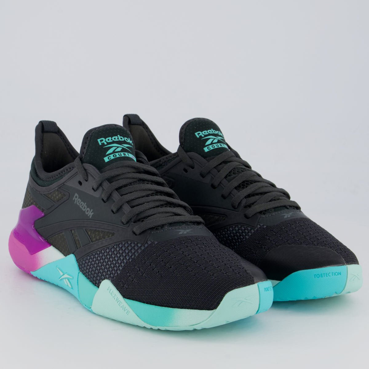Tênis Reebok Nano Court Cinza Preto/Cinza 2