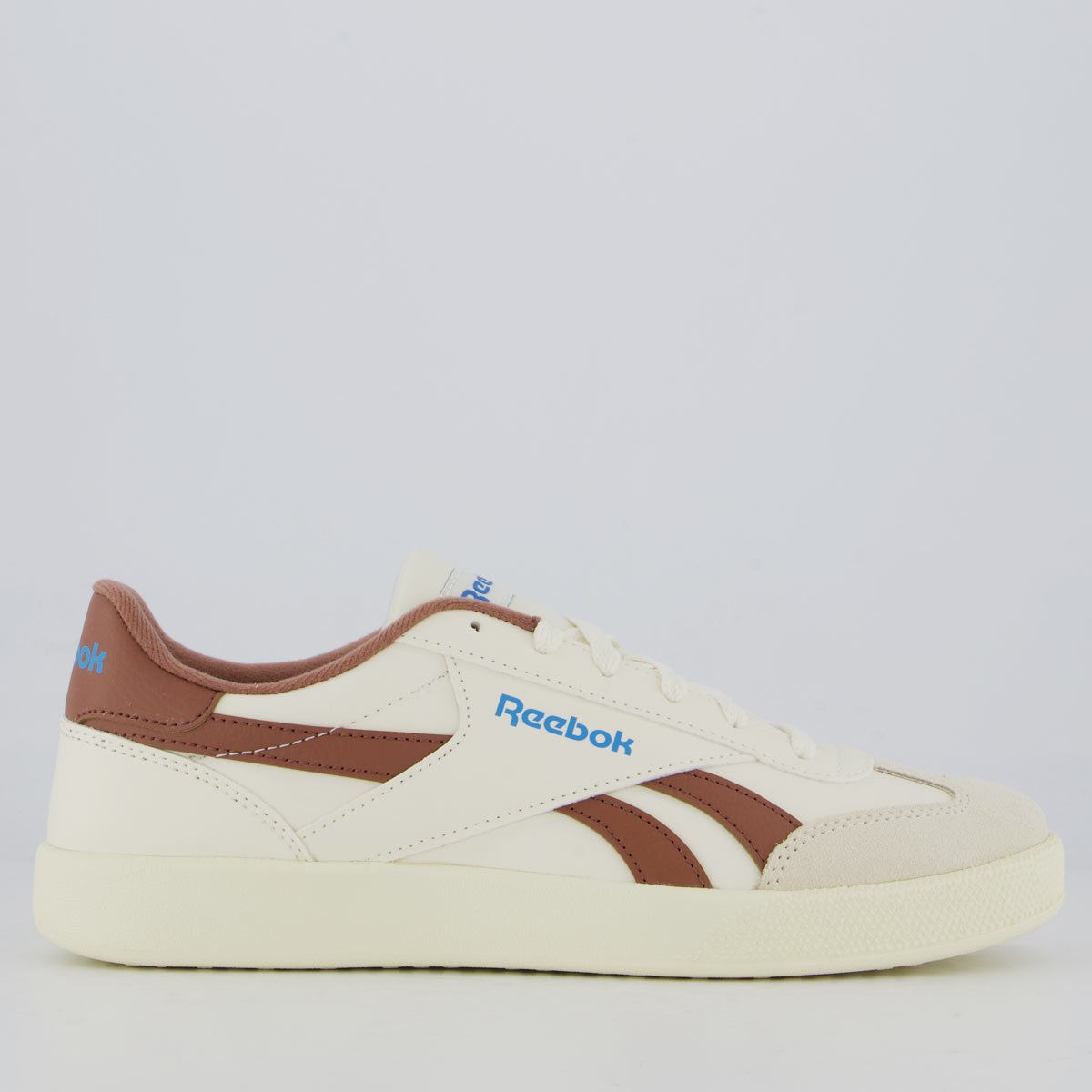 Tênis Reebok Smash Edge Branco e Marrom