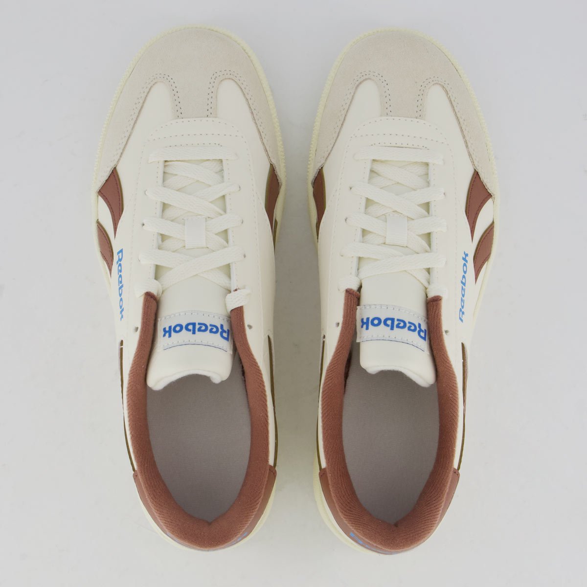 Tênis Reebok Smash Edge Branco e Marrom Branco/Marrom 4
