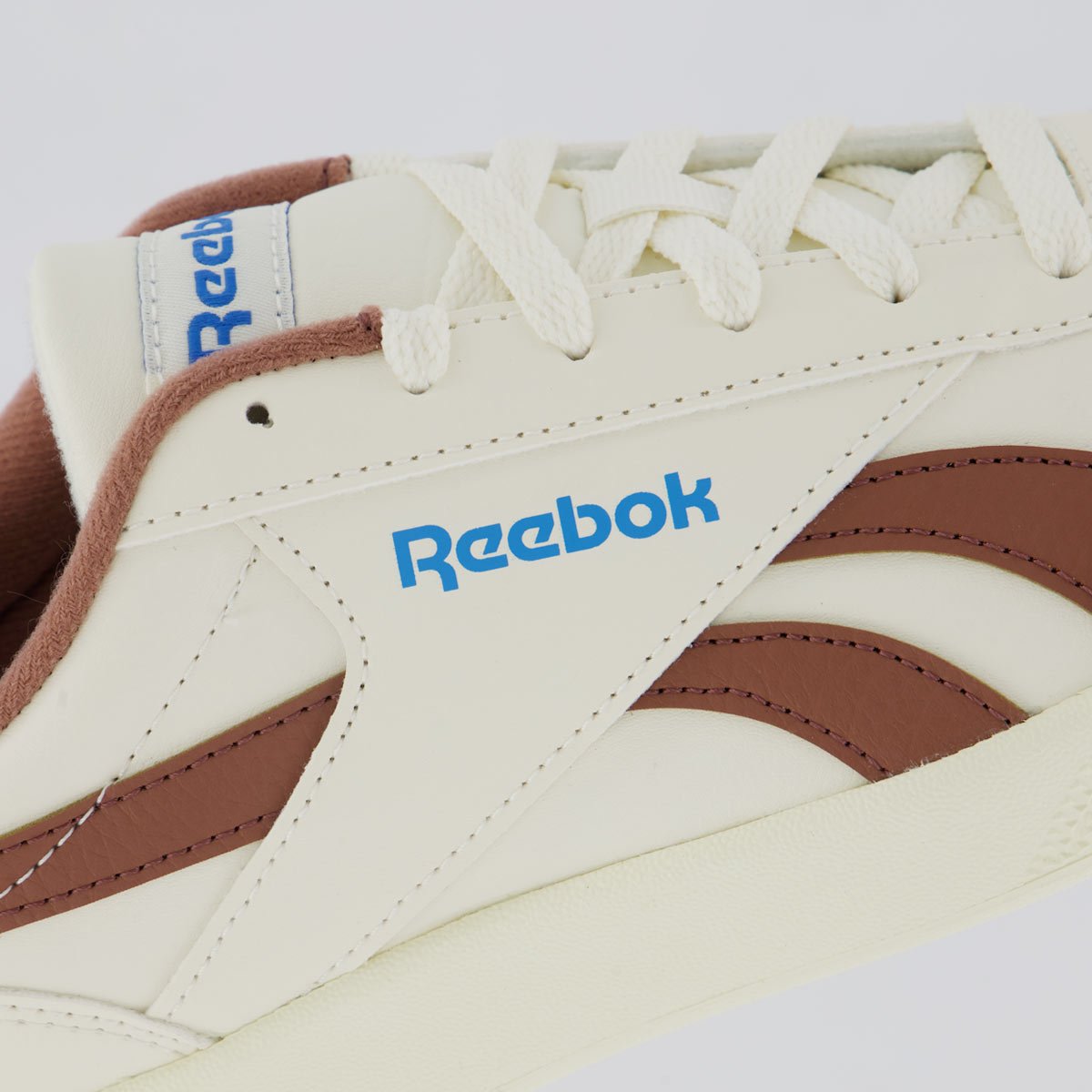 Tênis Reebok Smash Edge Branco e Marrom Branco/Marrom 7