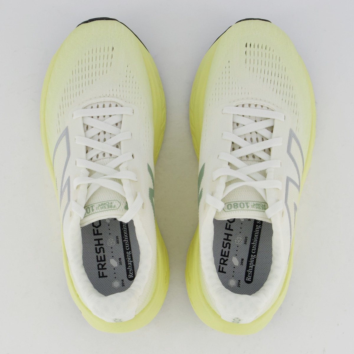 Tênis New Balance Fresh Foam X 1080 V14 Feminino Amarelo Amarelo 4