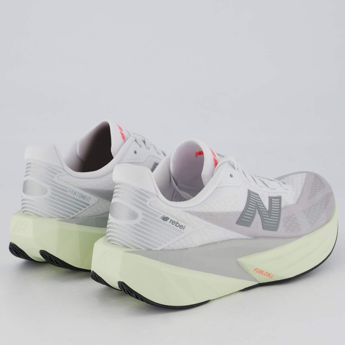 Tênis New Balance Fuelcell Rebel V5 Feminino Cinza Cinza 3