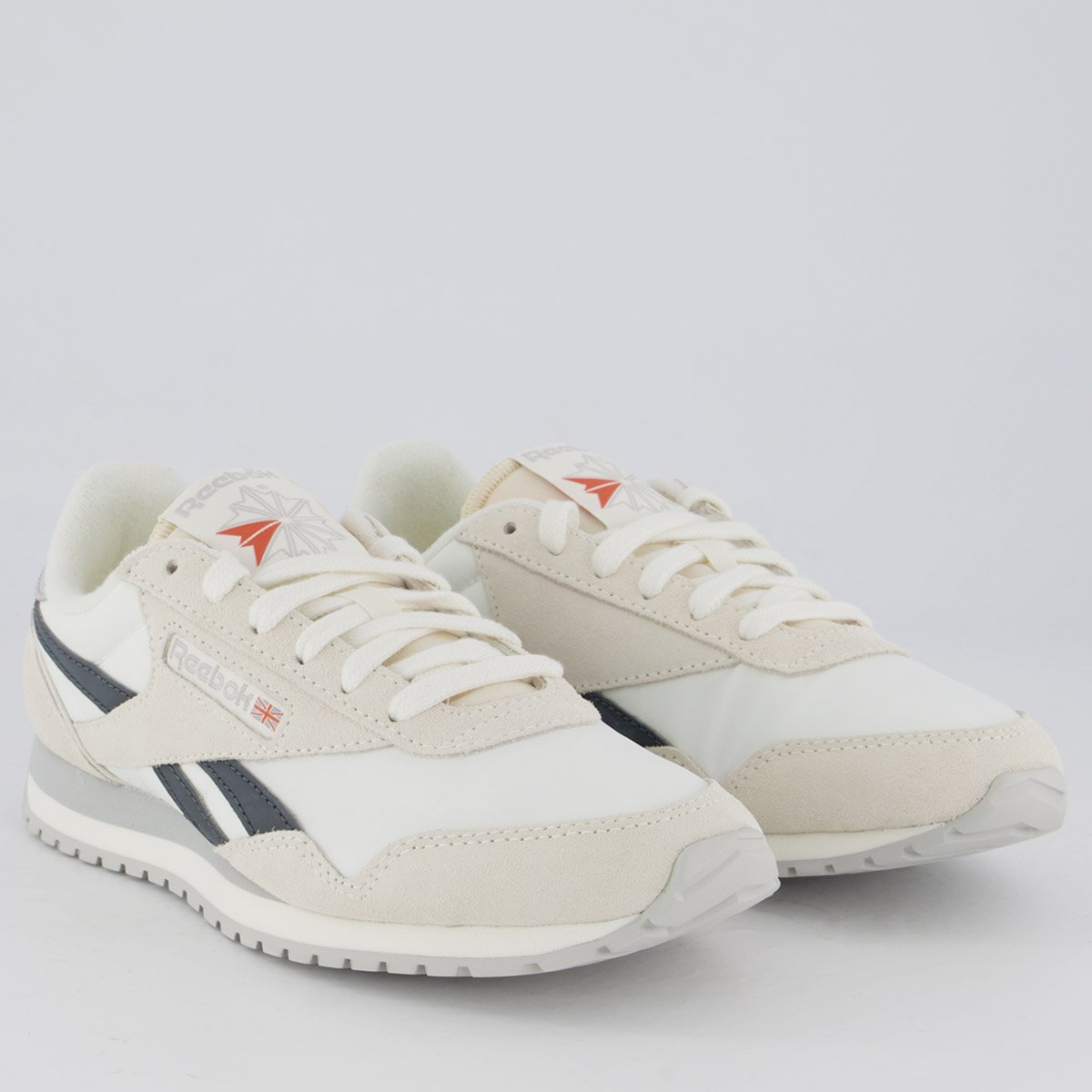 Tênis Reebok Classic AZ Feminino Cinza e Preto Branco/Cinza 2