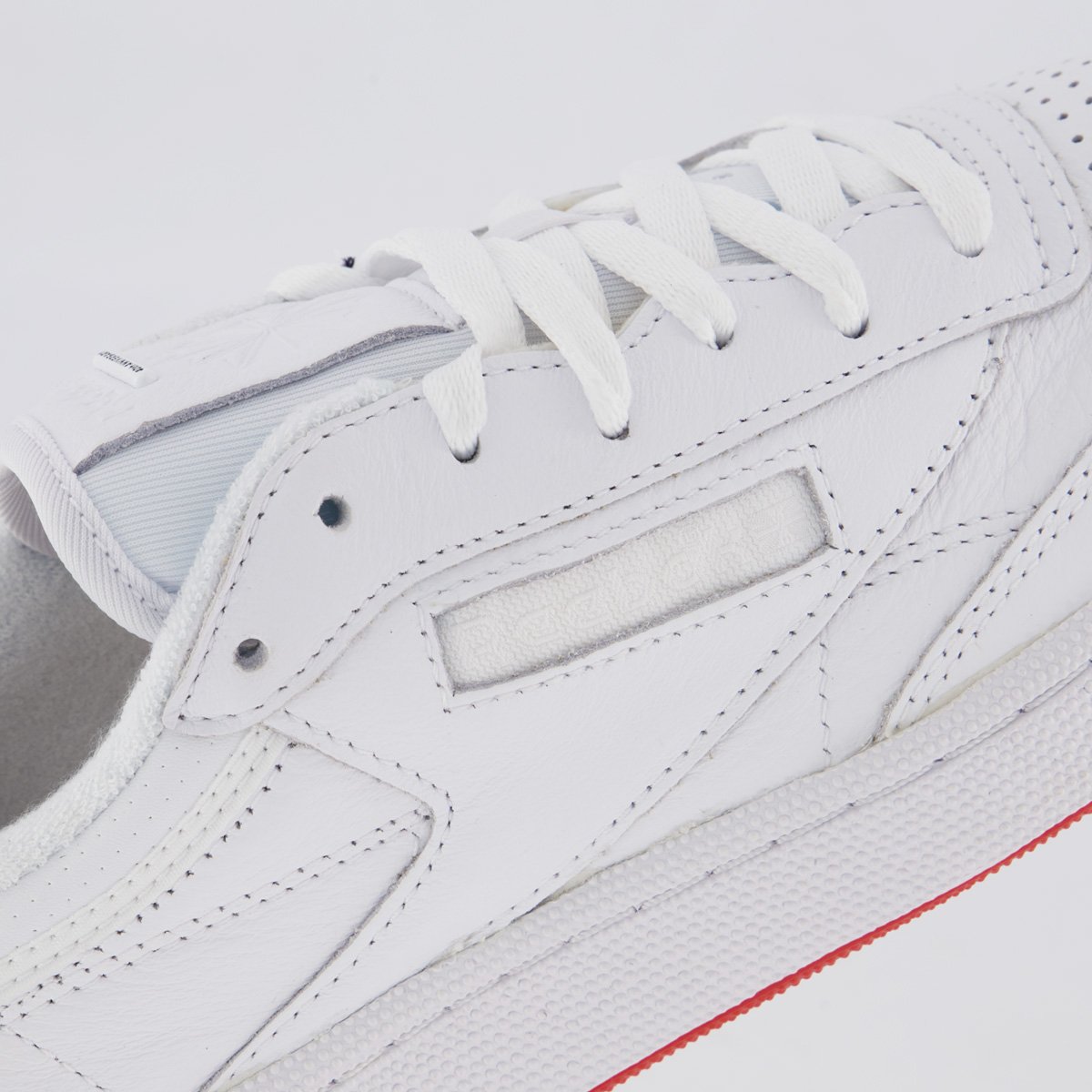 Tênis Reebok Club C 85 Vintage Branco e Vermelho Branco 7