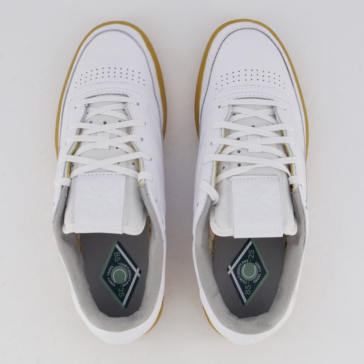 Tênis Reebok Club C 85 Vintage Branco Branco 4