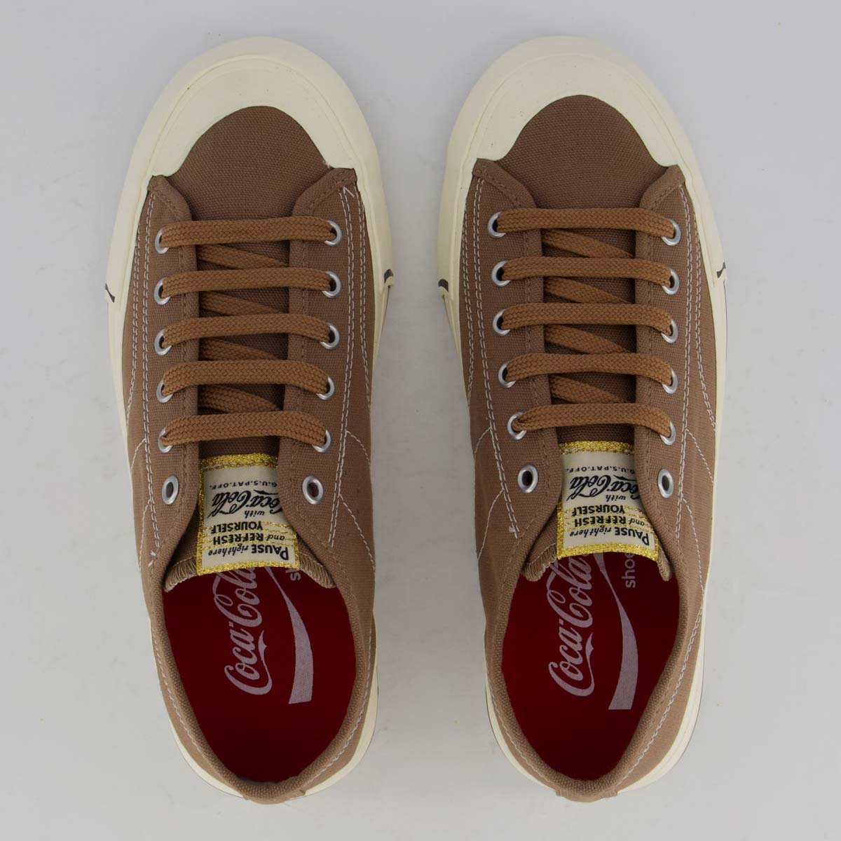 Tênis Coca Cola Horizon Canvas Feminino Marrom Marrom 4