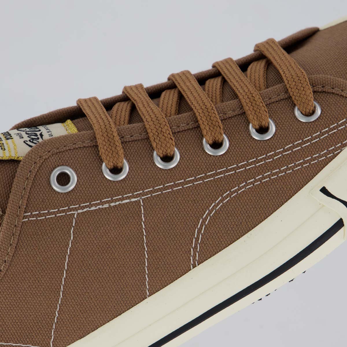 Tênis Coca Cola Horizon Canvas Feminino Marrom Marrom 7