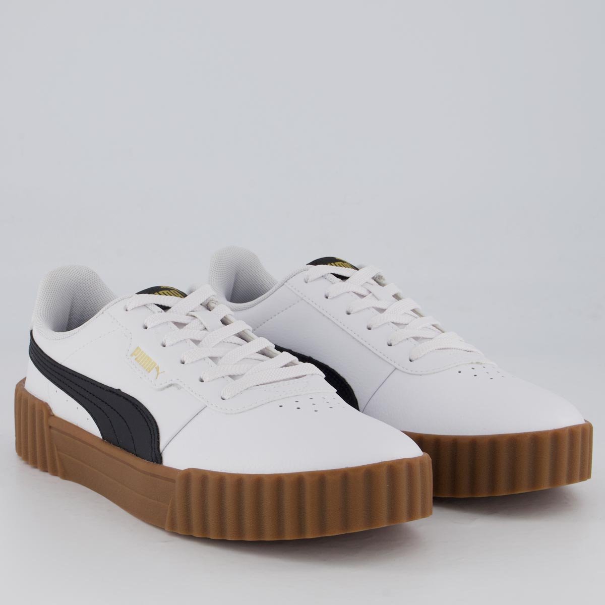 Puma Carina Puma Cano Alto Branco Tênis Puma Carina Feminino