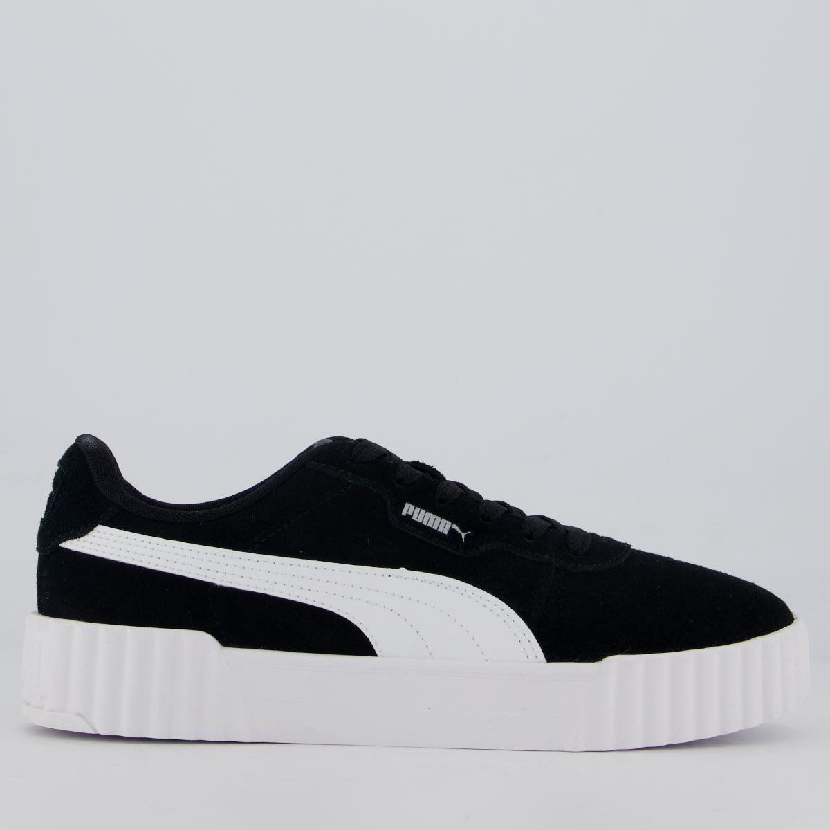 Tênis Puma Carina 3.0 SD Feminino Preto e Branco Preto/Branco 1
