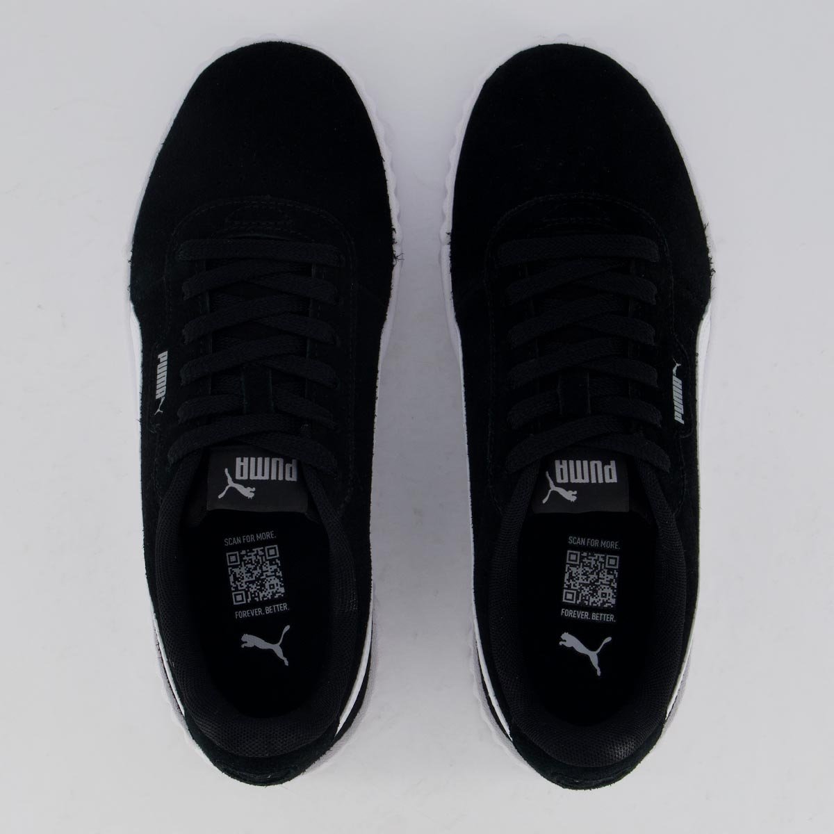 Tênis Puma Carina 3.0 SD Feminino Preto e Branco Preto/Branco 4