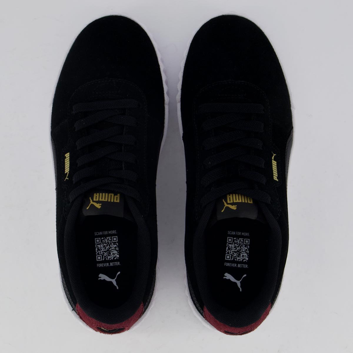 Tênis Puma Carina 3.0 SD Feminino Preto e Dourado Preto/Dourado 4