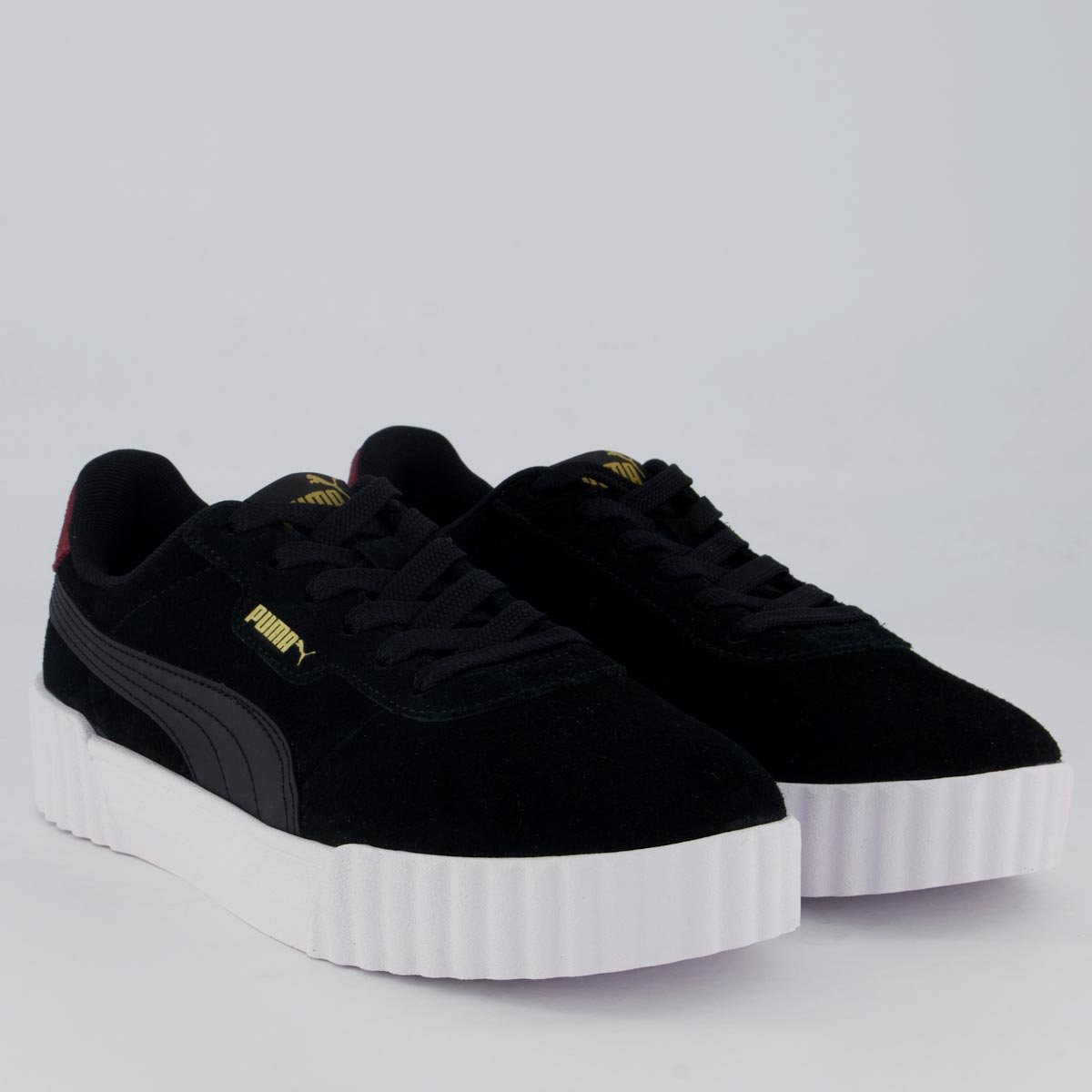 Tênis Puma Carina 3.0 SD Feminino Preto e Dourado Preto/Dourado 2