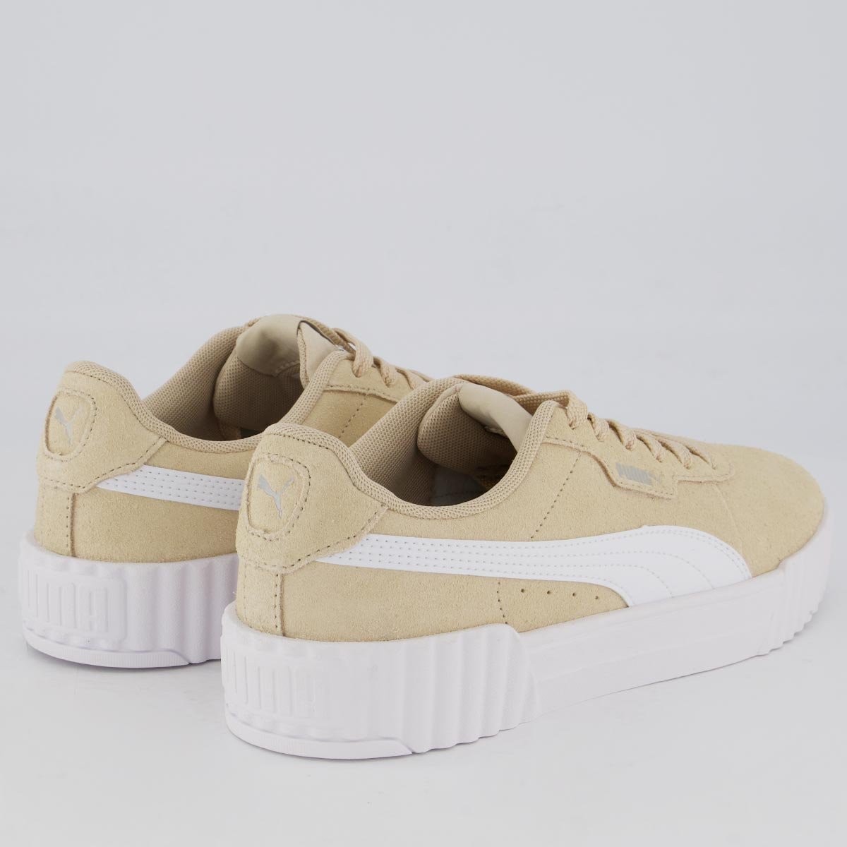 Tênis Puma Carina 3.0 SD Feminino Marrom Bege 3