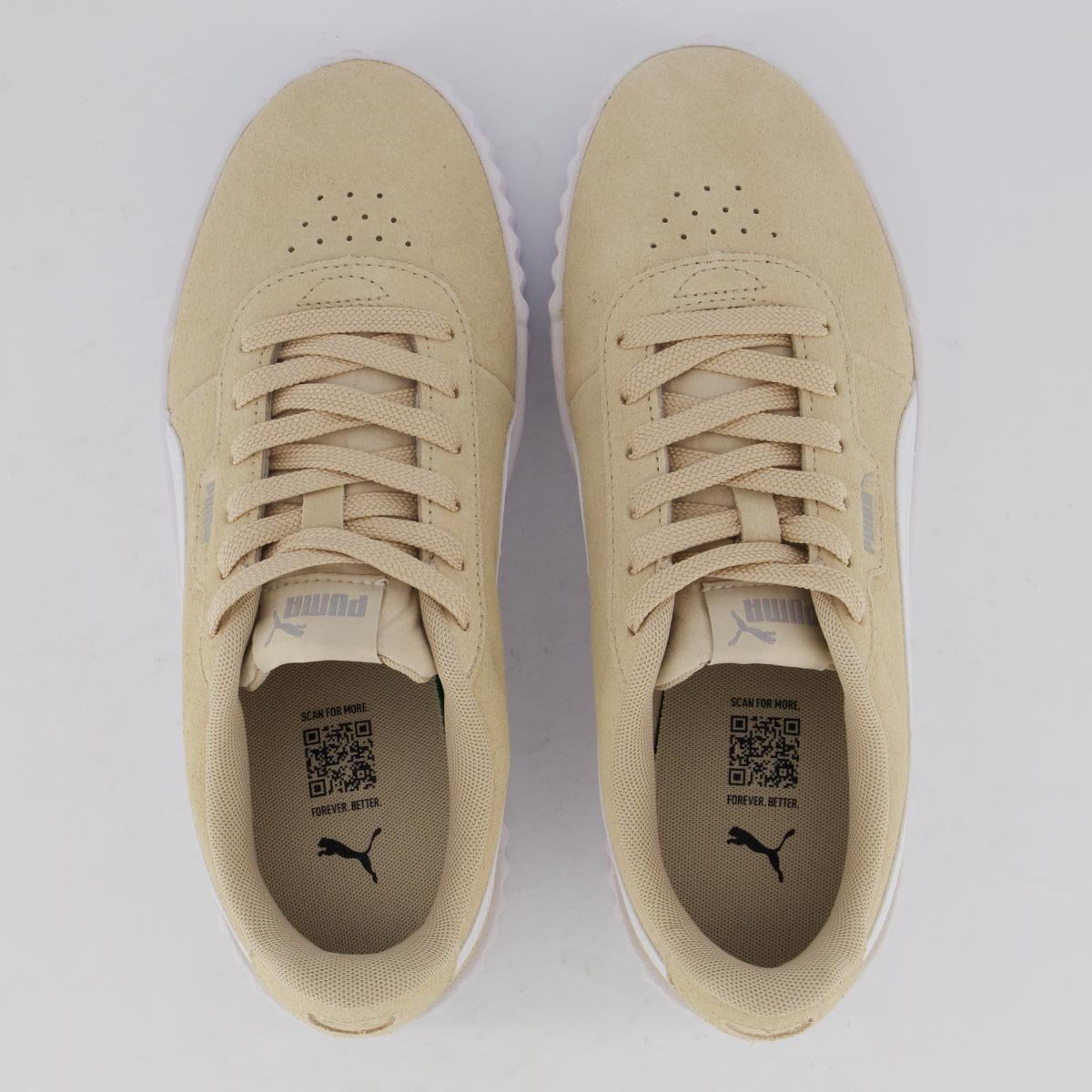 Tênis Puma Carina 3.0 SD Feminino Marrom Bege 4