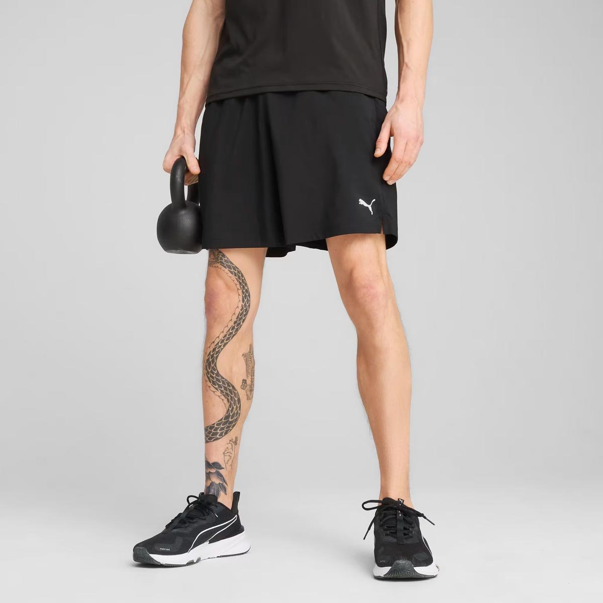 Shorts Puma Tad Essentials 7 Preto Preto 1
