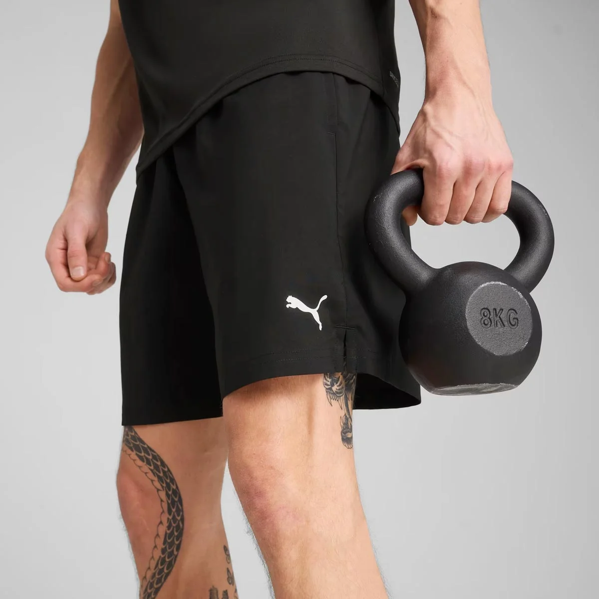 Shorts Puma Tad Essentials 7 Preto Preto 2