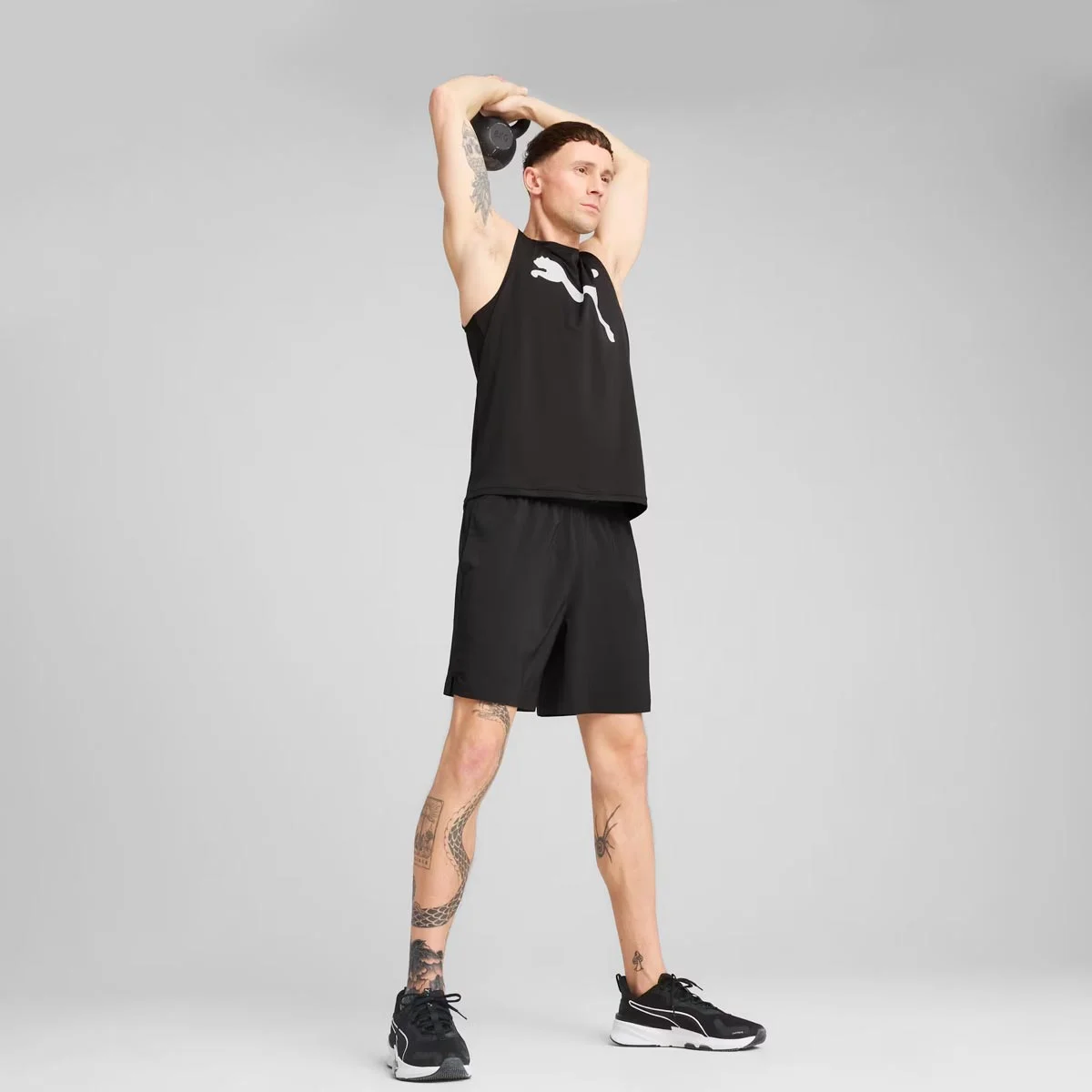 Shorts Puma Tad Essentials 7 Preto Preto 3