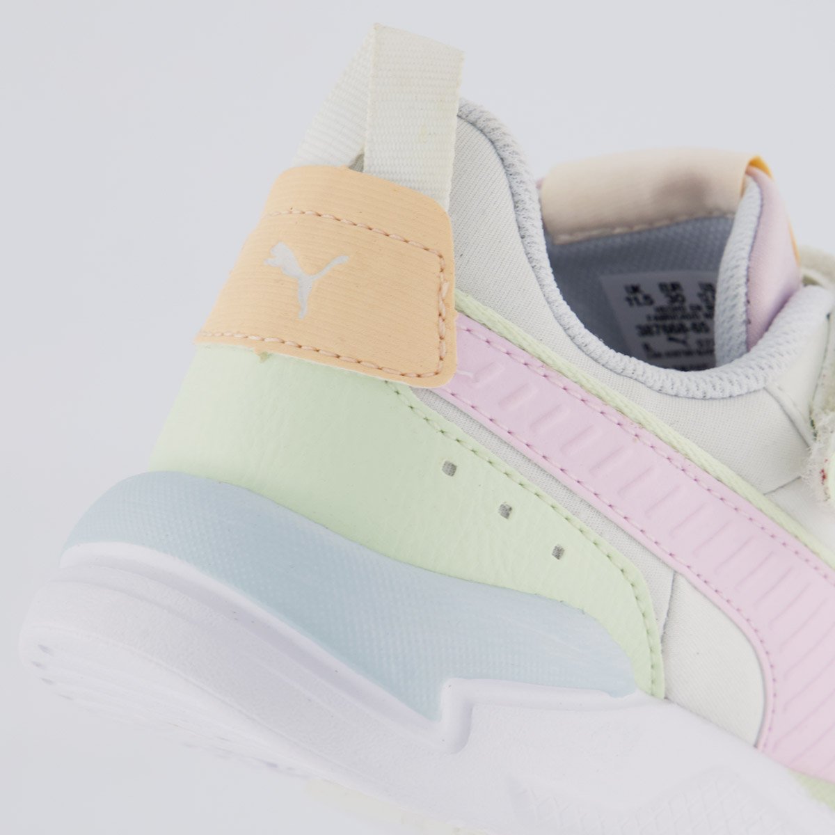 Tênis Puma X-Ray AC PS BDP Juvenil Rosa e Branco Multicores 6