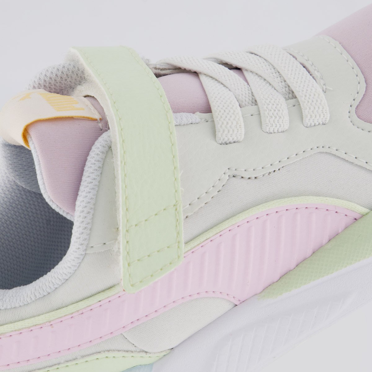 Tênis Puma X-Ray AC PS BDP Juvenil Rosa e Branco Multicores 7