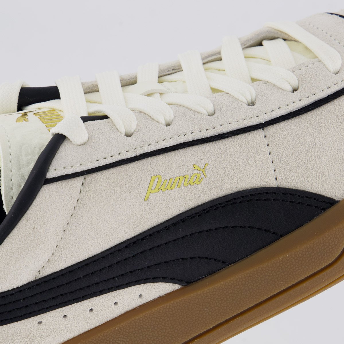 Tênis Puma Club Klassika SD Feminino Branco e Preto Branco/Preto 7