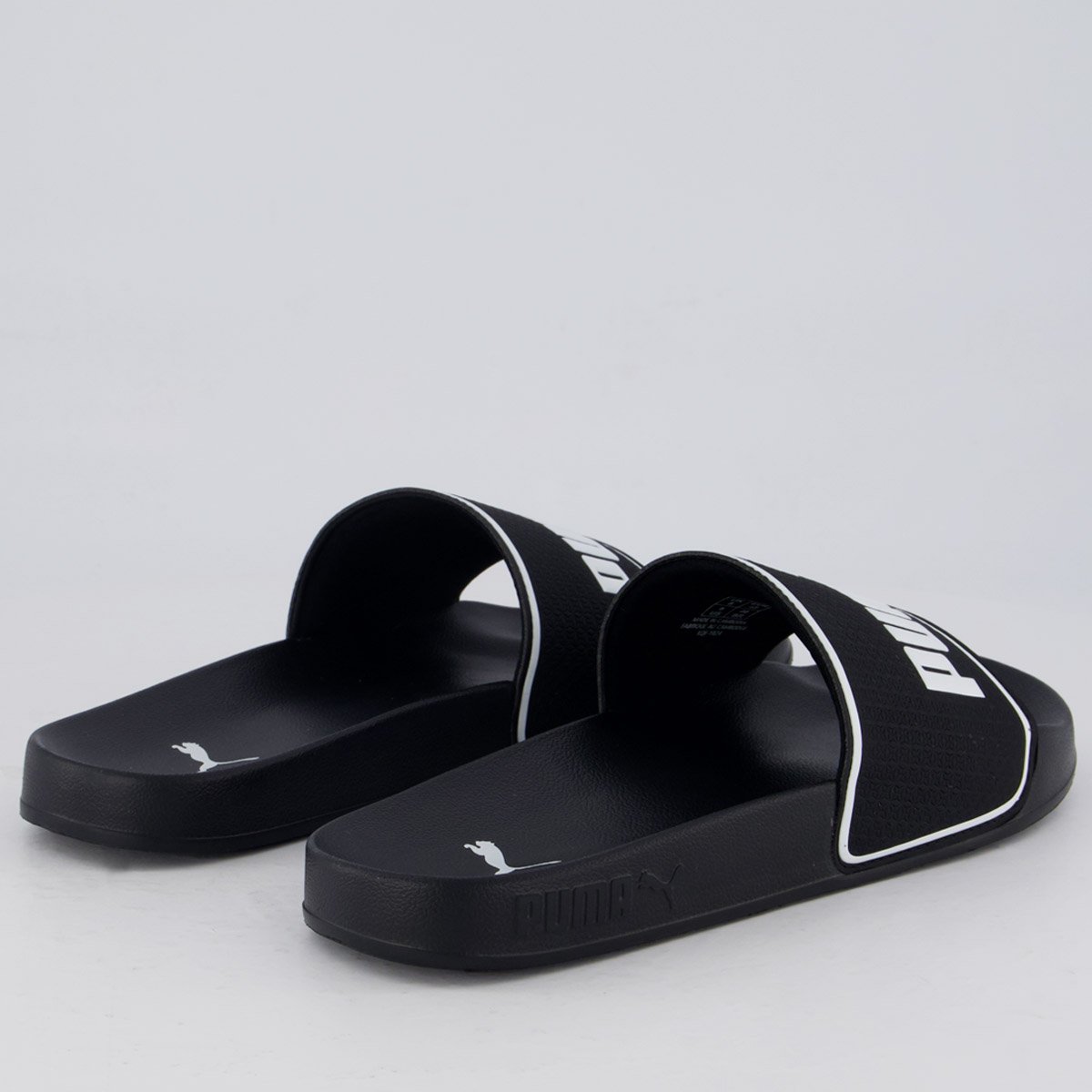 Chinelo Puma Leadcat 2.0 Preto Preto/Branco 4