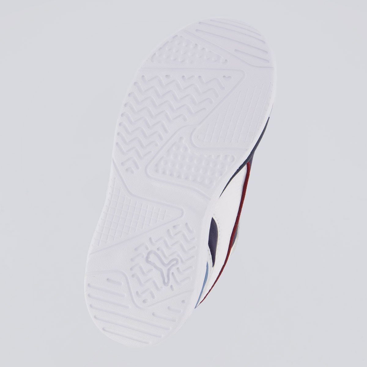 Tênis Puma X-Ray AC PS BDP Juvenil Branco e Cinza Multicores 5