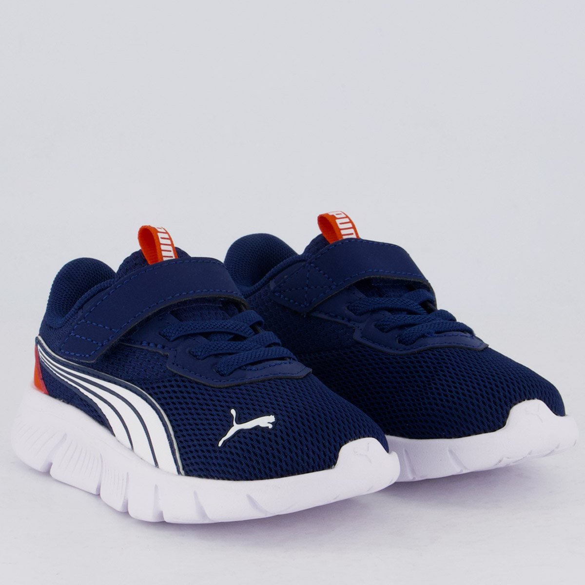 Tênis Puma Flexfocus Modern Infantil Marinho e Branco Marinho/Branco 2