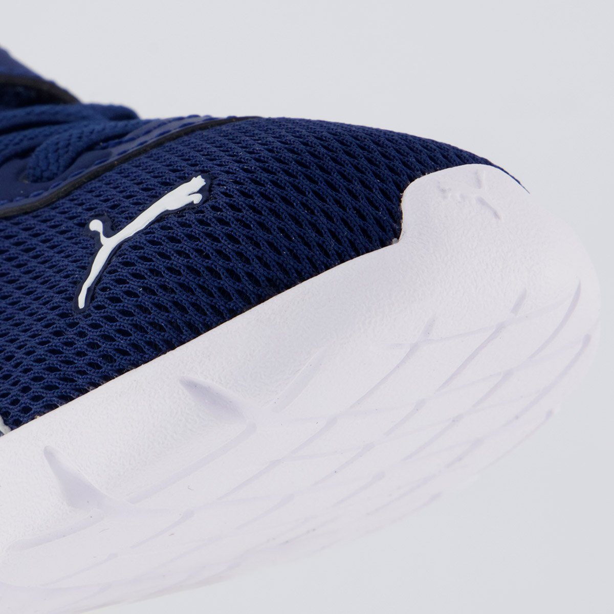 Tênis Puma Flexfocus Modern Infantil Marinho e Branco Marinho/Branco 8