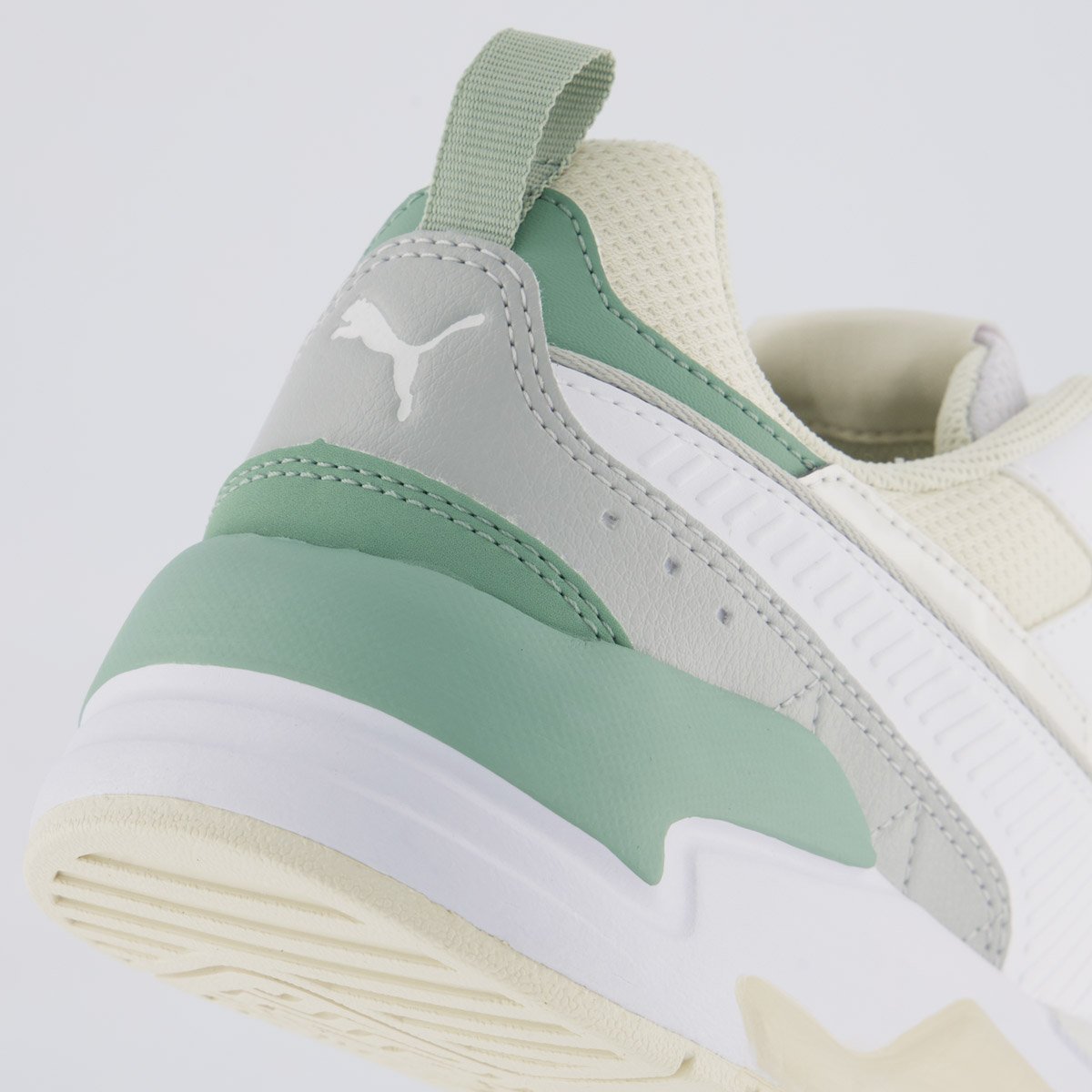 Tênis Puma X-Ray 2 Square Feminino Branco e Verde Branco/Verde 6
