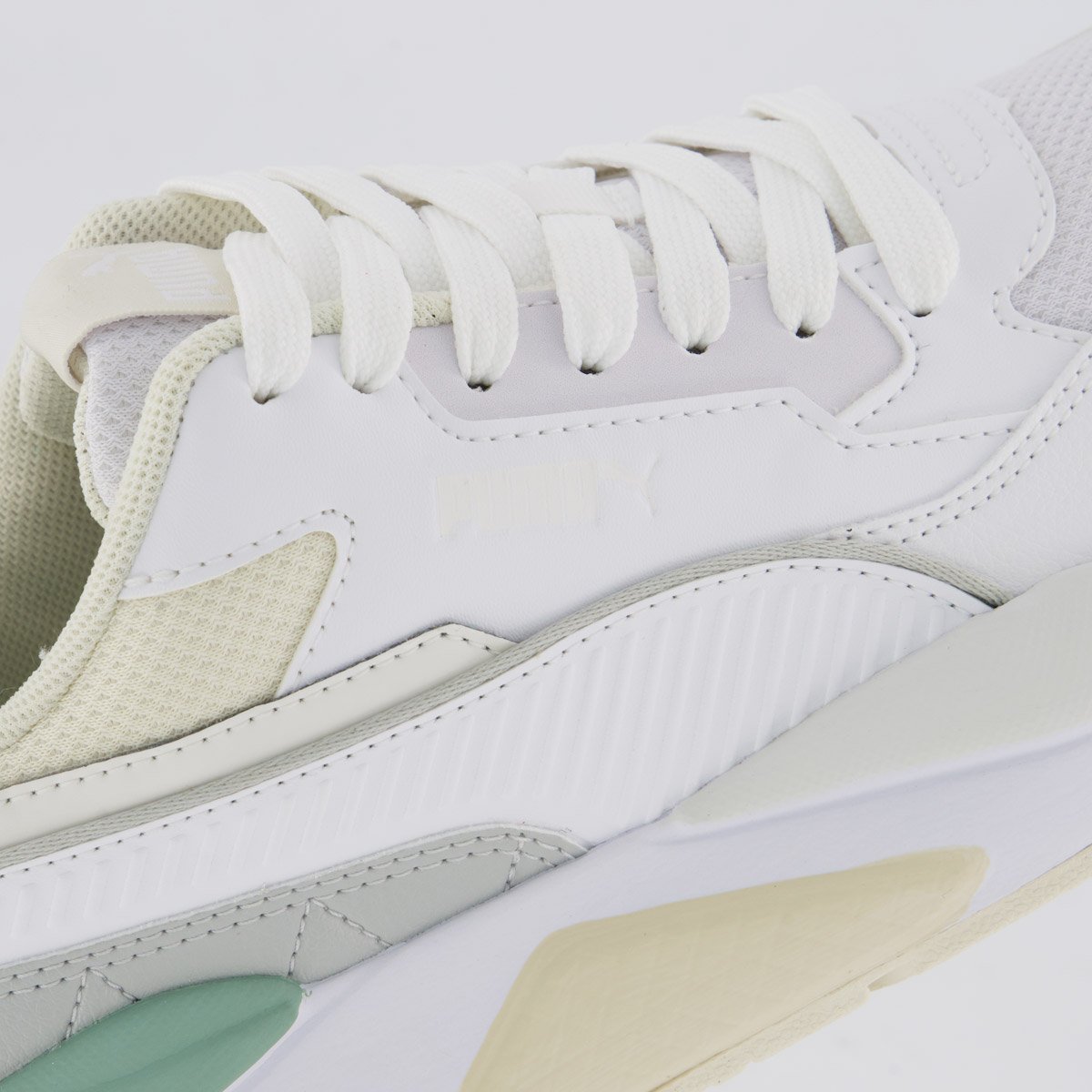 Tênis Puma X-Ray 2 Square Feminino Branco e Verde Branco/Verde 7