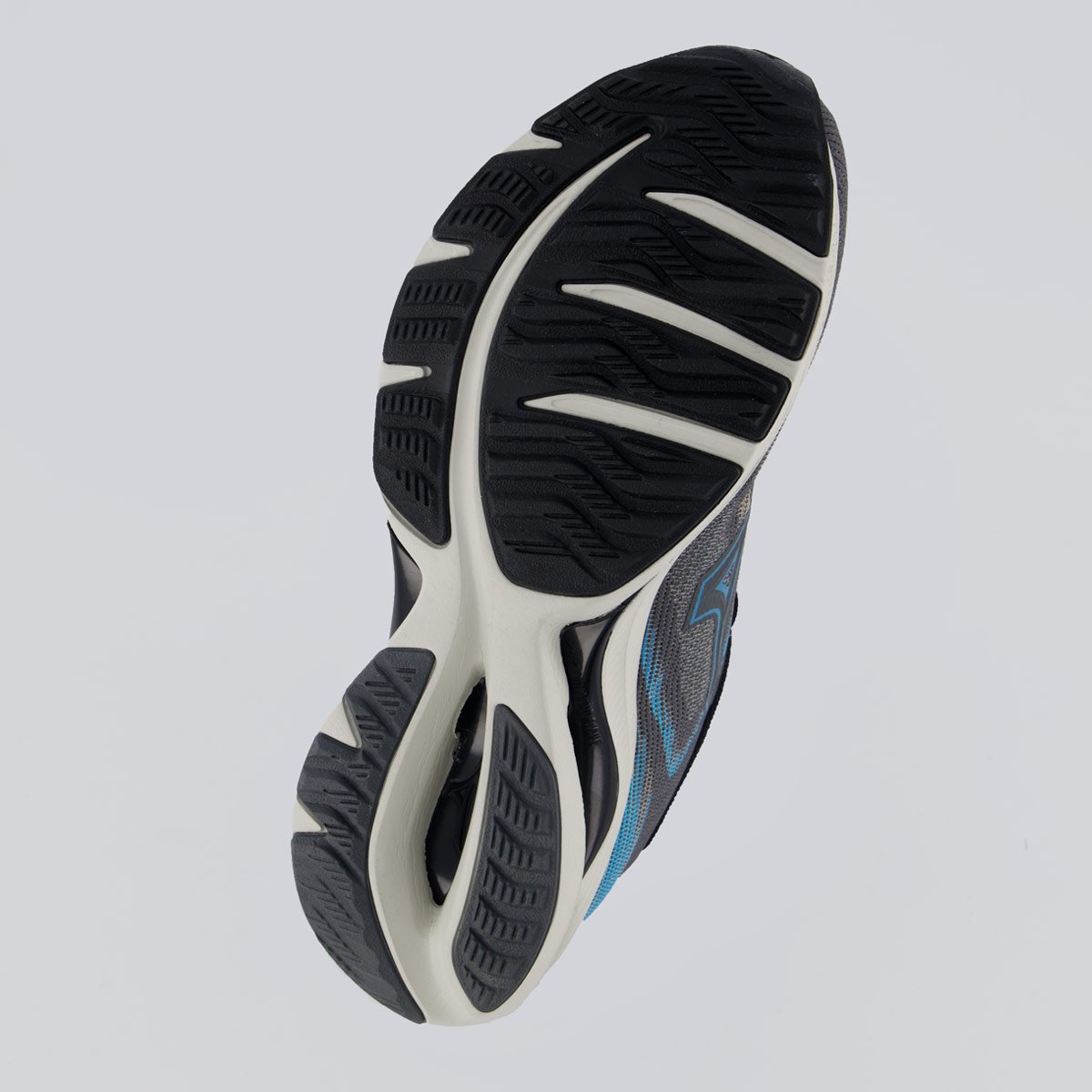 Tênis Mizuno Wave Vitality 7 Cinza Cinza/Azul 5