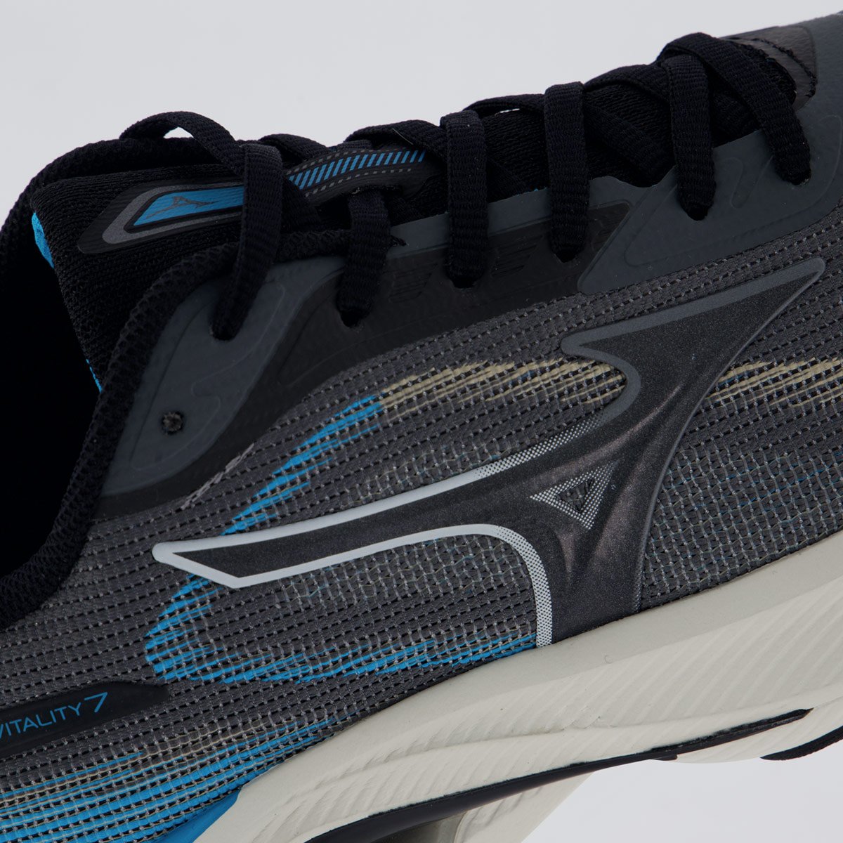 Tênis Mizuno Wave Vitality 7 Cinza Cinza/Azul 7