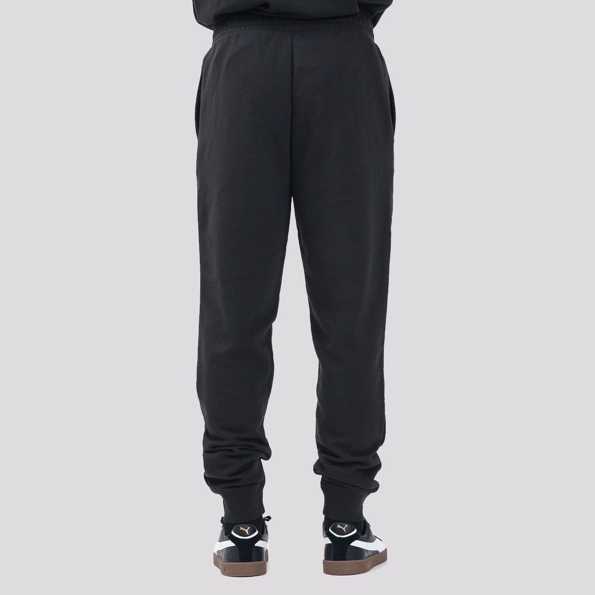 Calça Puma ESS No. 1 Logo Preta e Branca Preto 2