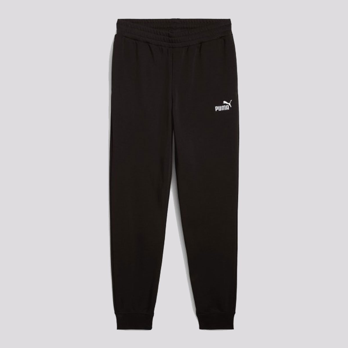 Calça Puma ESS No. 1 Logo Preta e Branca Preto 3