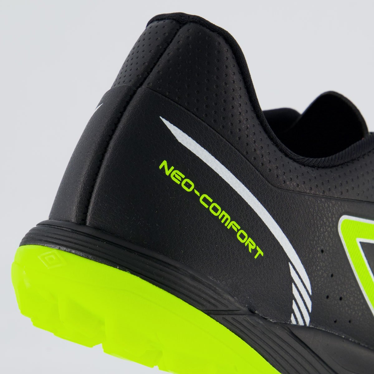 Chuteira Umbro Neo-Confort Society Preta e Amarela Preto/Amarelo 6