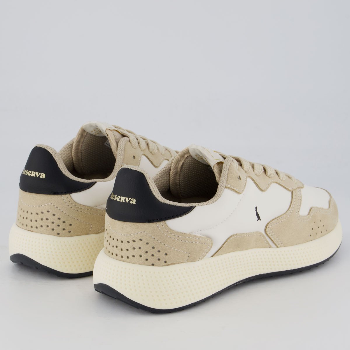 Tênis Reserva Fresh Work Branco Branco/Bege 3