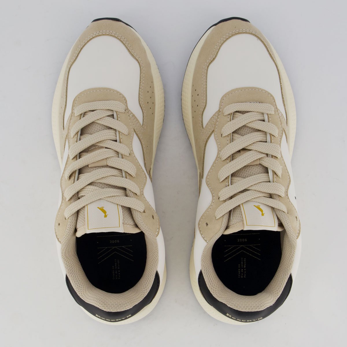 Tênis Reserva Fresh Work Branco Branco/Bege 4