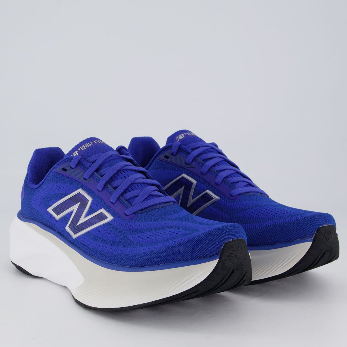 Tênis New Balance Fresh Foam X More V6 Azul Azul 2