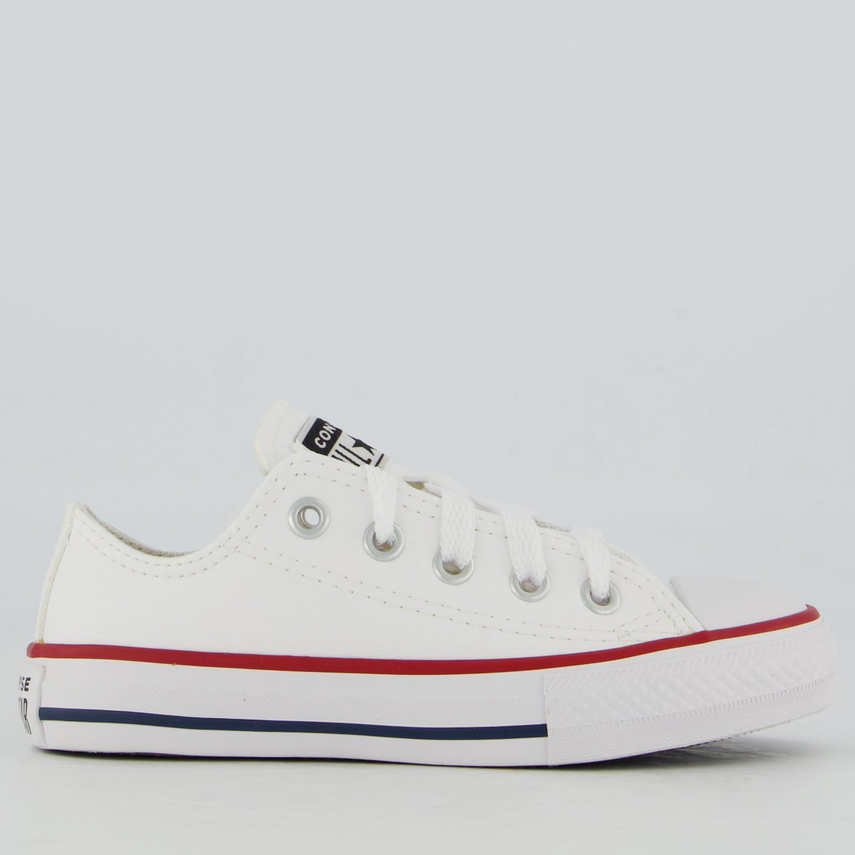 Tênis Converse All Star CT Juvenil Branco Branco 5