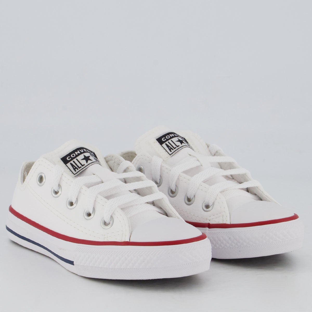 Tênis Converse All Star CT Juvenil Branco Branco 6